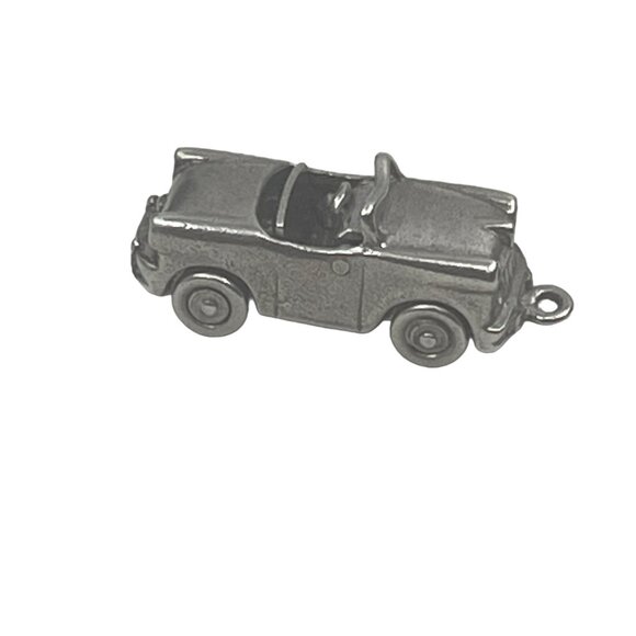 Vintage Sterling Silver Convertible Car Charm - Picture 3 of 6